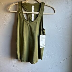 NWT Lululemon Love Tank Top in‎ Bronze Green?/Army Green Sz 2